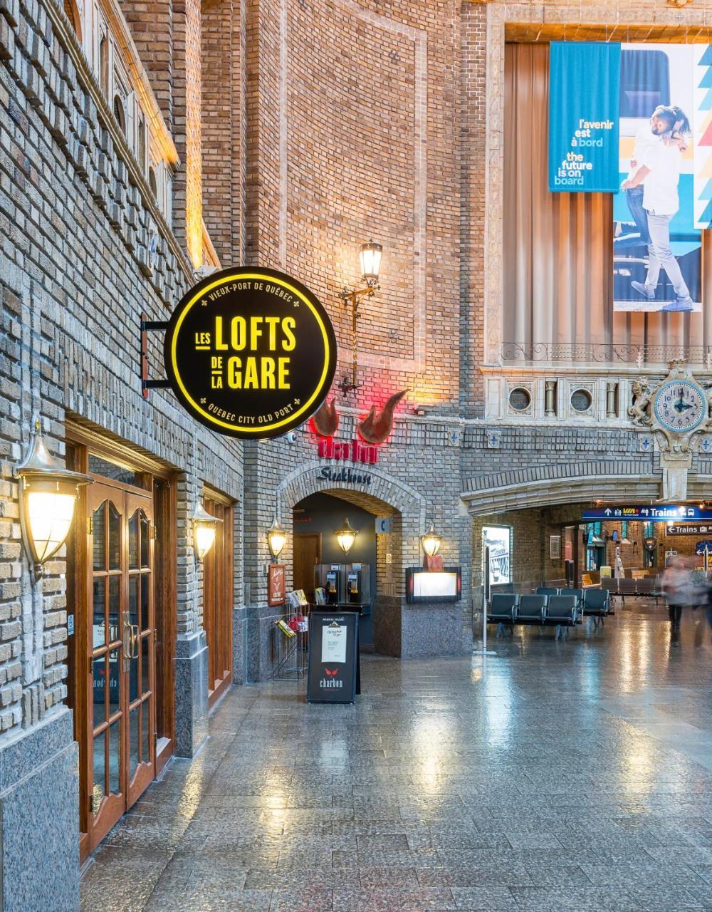 Apartamento Les Lofts de la Gare by Les Lofts Vieux-Québec Exterior foto